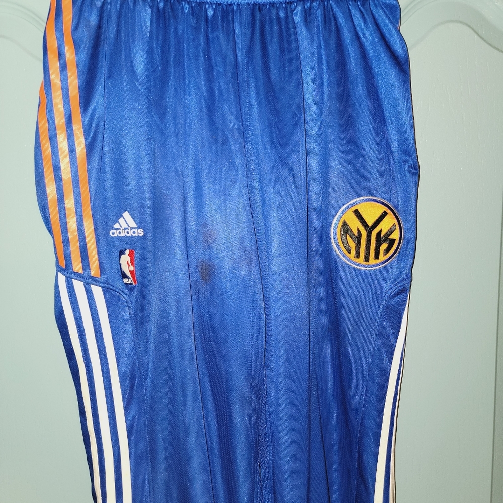 Original New York Knicks addias warm ups from nba player.